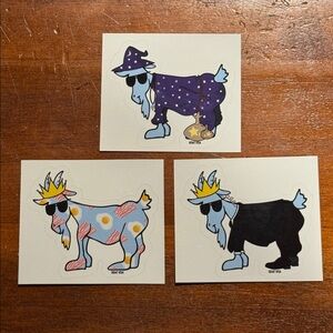 GOAT USA April 2023 Subscription Stickers